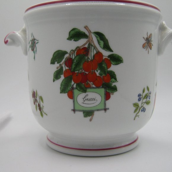 Gucci Cache Pot - Richard Ginori - Vintage 1980's - Picture 8 of 8